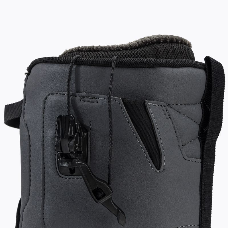 Scarponi da snowboard da uomo Northwave M Edge SLS grigio carbonio 11