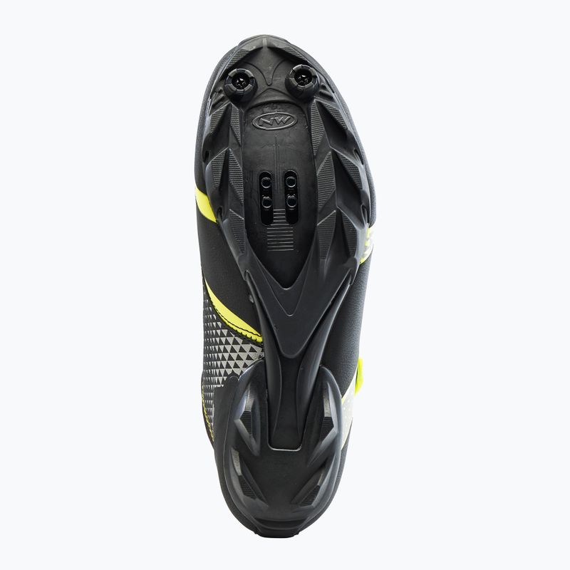 Scarpe da ciclismo MTB da uomo Northwave Celsius XC ARC. GTX giallo fluo/nero 11