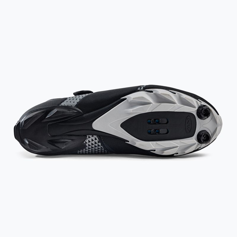 Scarpe da ciclismo MTB da uomo Northwave Celsius XC GTX grigio carbonio/riflettente 5