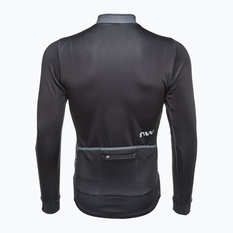 Giacca da ciclismo Northwave Blade 2 da uomo nero/grigio scuro 2