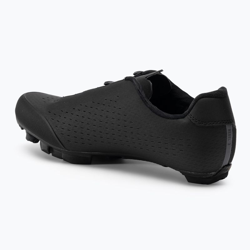 Scarpe da ciclismo MTB da uomo Northwave Rebel 3 nero 3