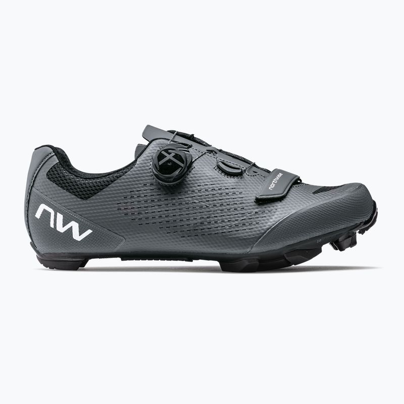 Scarpe da ciclismo MTB da uomo Northwave Razer 2 grigio/scuro 9