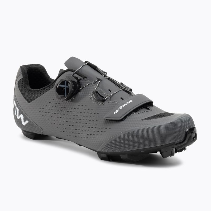 Scarpe da ciclismo MTB da uomo Northwave Razer 2 grigio/scuro