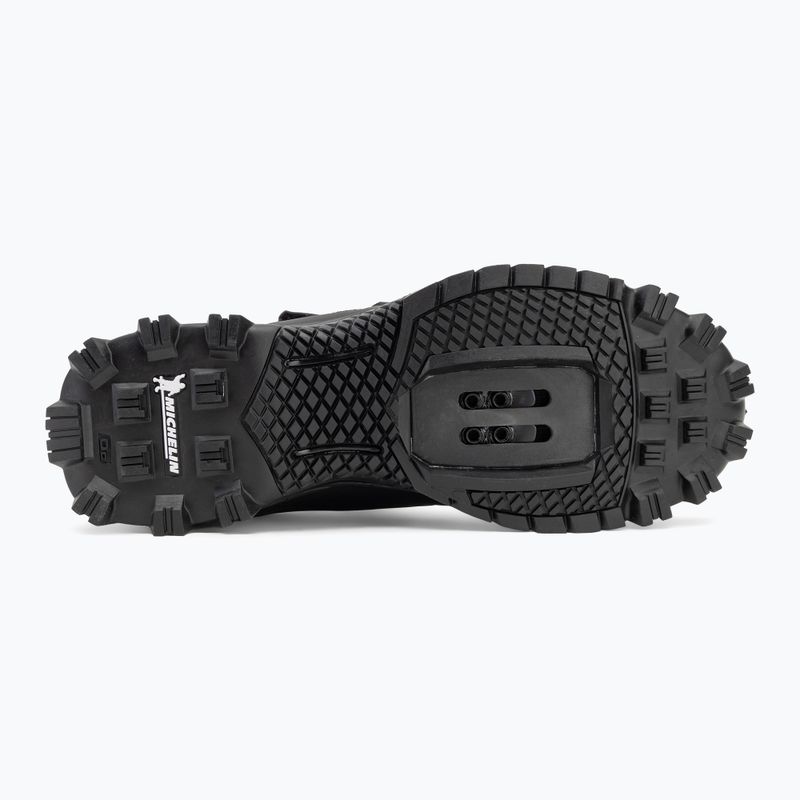 Scarpe da ciclismo MTB da uomo Northwave Enduro Mid 2 nero/blu profondo 4