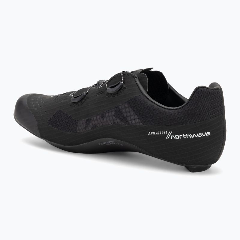 Northwave Extreme Pro 3 nero/bianco scarpe da strada da uomo 3