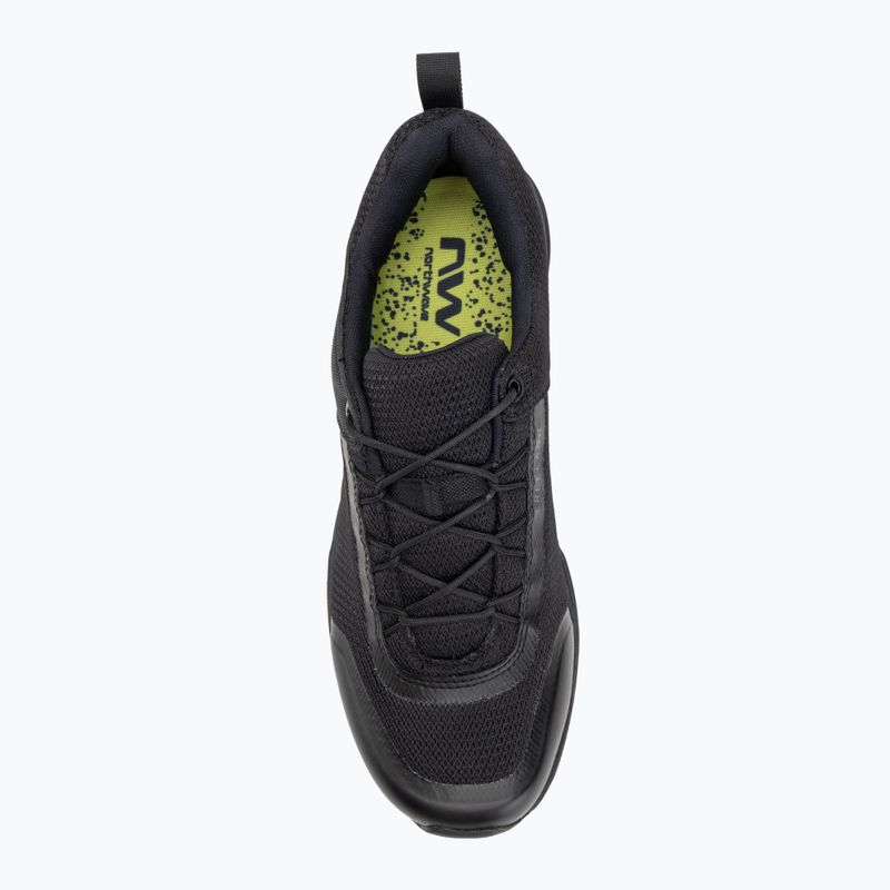 Scarpe da ciclismo con piattaforma da uomo Northwave Freeland nero 5