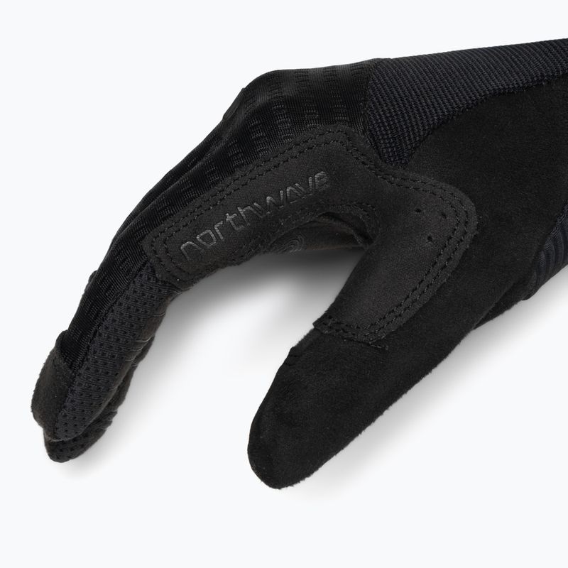 Guanti da ciclismo Northwave Spider Full Finger da uomo, nero 4