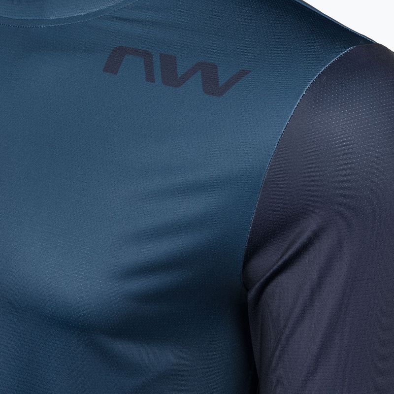 Maglia da ciclismo Northwave Xtrail 2 blu scuro da uomo 3