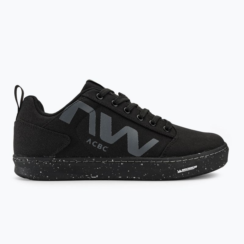 Scarpe da ciclismo con piattaforma da uomo Northwave Tailwhip Eco Evo nero 2