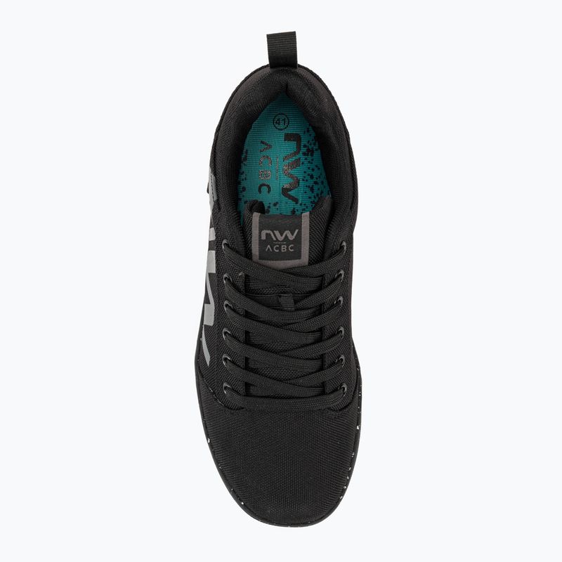Scarpe da ciclismo con piattaforma da uomo Northwave Tailwhip Eco Evo nero 5