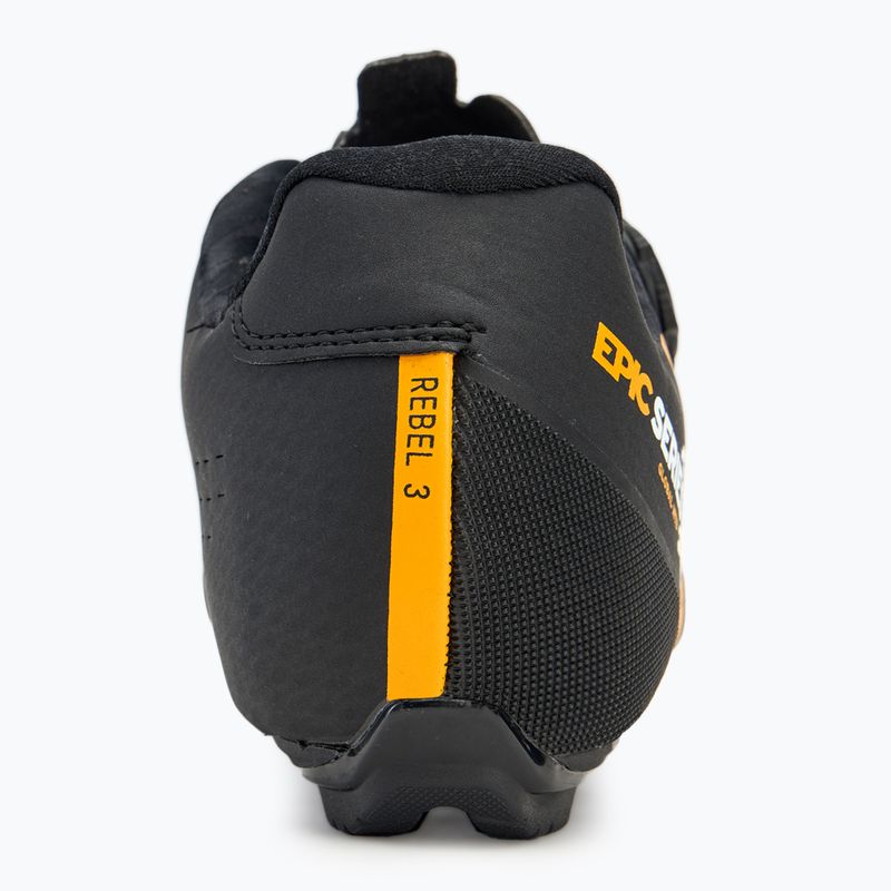Scarpe da ciclismo MTB da uomo Northwave Rebel 3 Epic Series nero/giallo 6