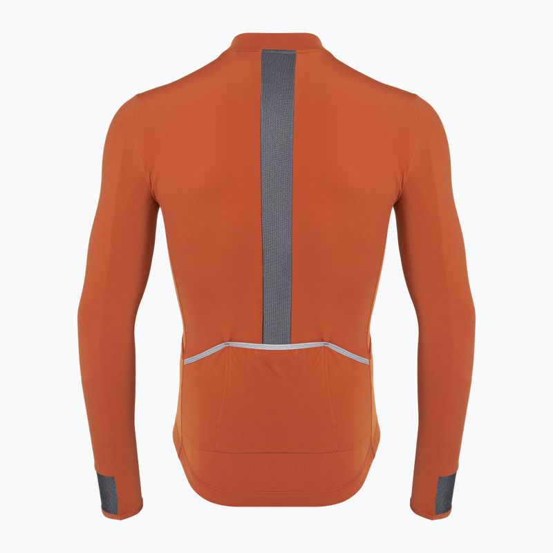Felpa da ciclismo Northwave Fahrenheit Jersey uomo cannella 2