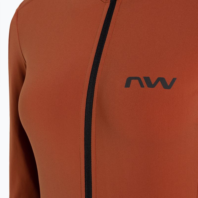 Maglia ciclismo donna Northwave Fahrenheit Maglia cannella 3