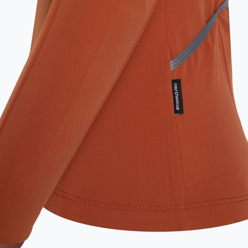 Maglia ciclismo donna Northwave Fahrenheit Maglia cannella 4