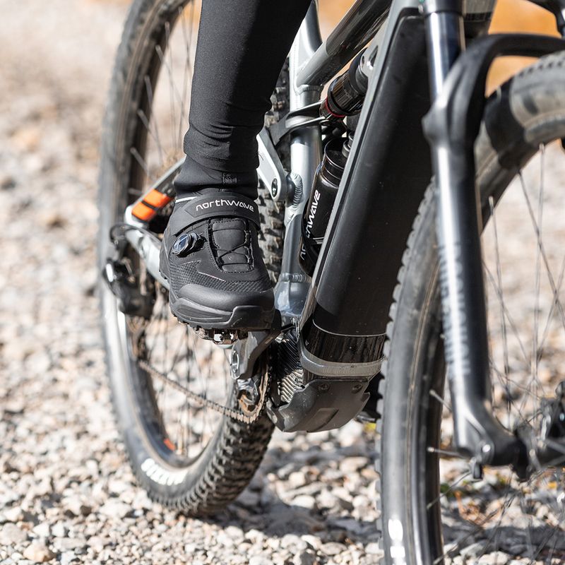 Scarpe da ciclismo MTB da uomo Northwave Magma X Plus nero 8