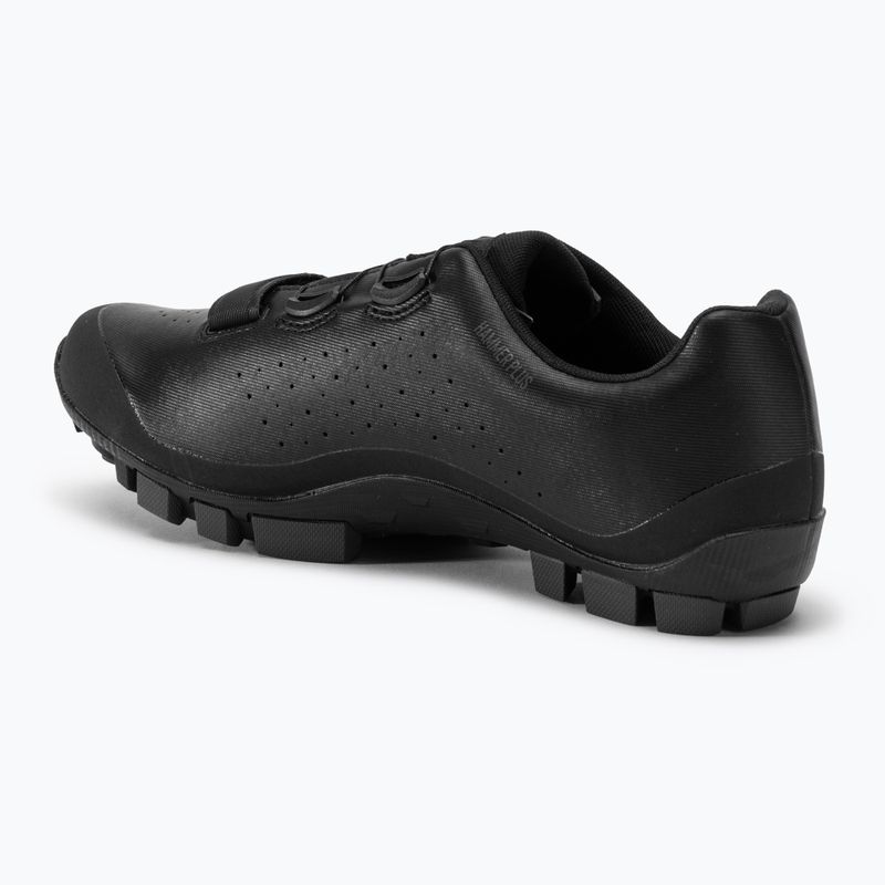 Scarpe da ciclismo MTB da uomo Northwave Hammer Plus nero/grigio scuro 3