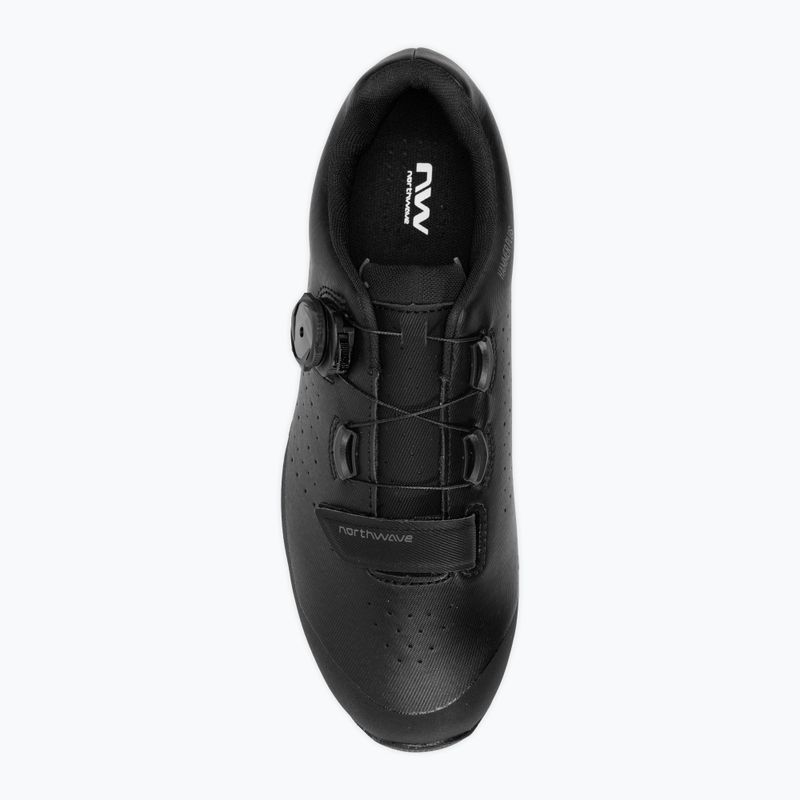 Scarpe da ciclismo MTB da uomo Northwave Hammer Plus nero/grigio scuro 5