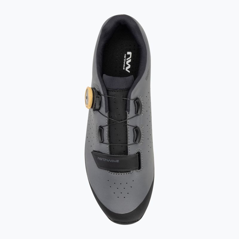 Scarpe da ciclismo MTB da uomo Northwave Hammer Plus grigio scuro/miele 5