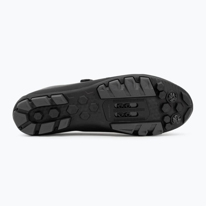 Scarpe da ciclismo MTB da uomo Northwave Hammer Plus Wide nero/grigio scuro 4