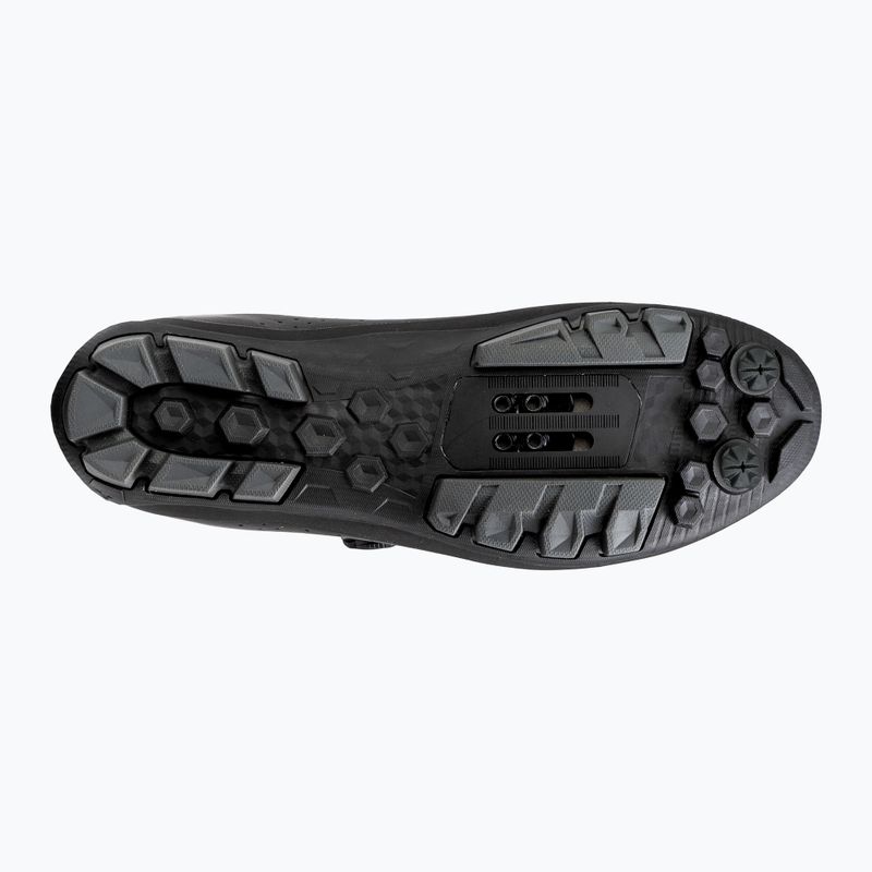 Scarpe da ciclismo MTB da uomo Northwave Hammer Plus Wide nero/grigio scuro 3
