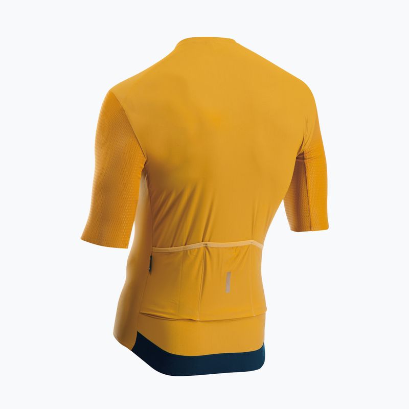 Maglia da ciclismo Northwave Extreme 2 ocra per uomo 2