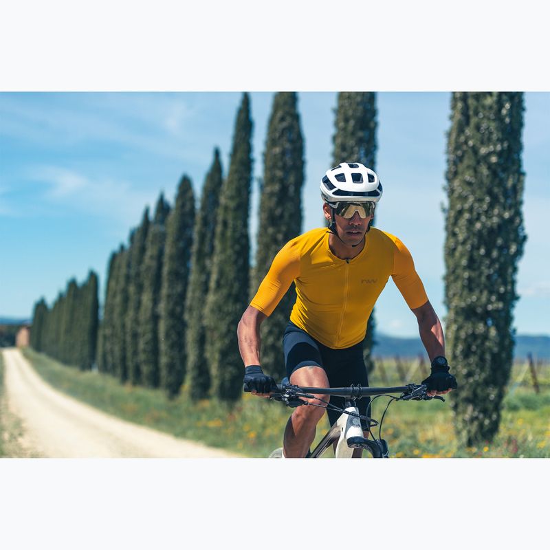 Maglia da ciclismo Northwave Extreme 2 ocra per uomo 5