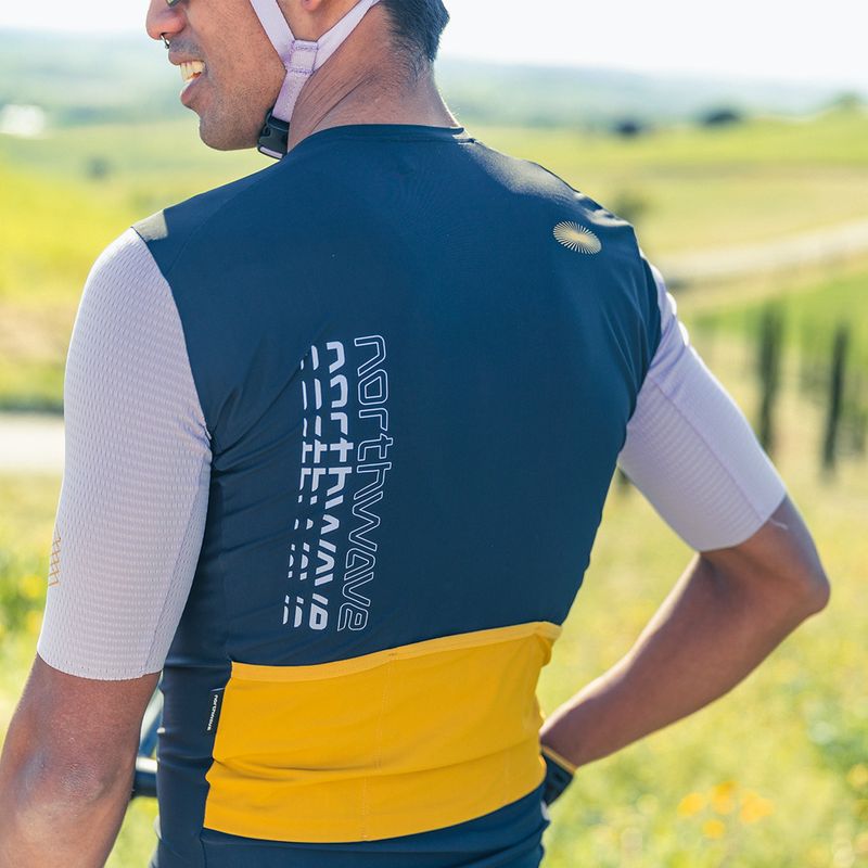 Maglia da ciclismo Northwave Extreme Evo uomo nero/lilla 6