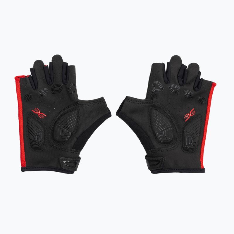 Guanti da ciclismo da uomo Northwave Active Short Finger rosso radioso 3
