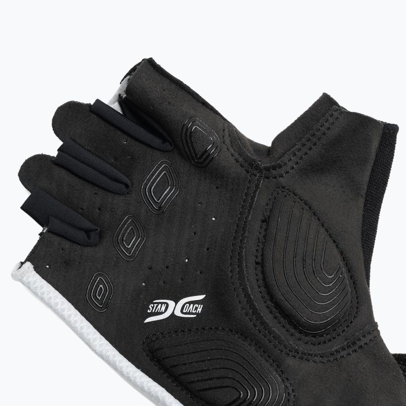 Guanti da ciclismo Northwave Active a dita corte da uomo grigio chiaro 5