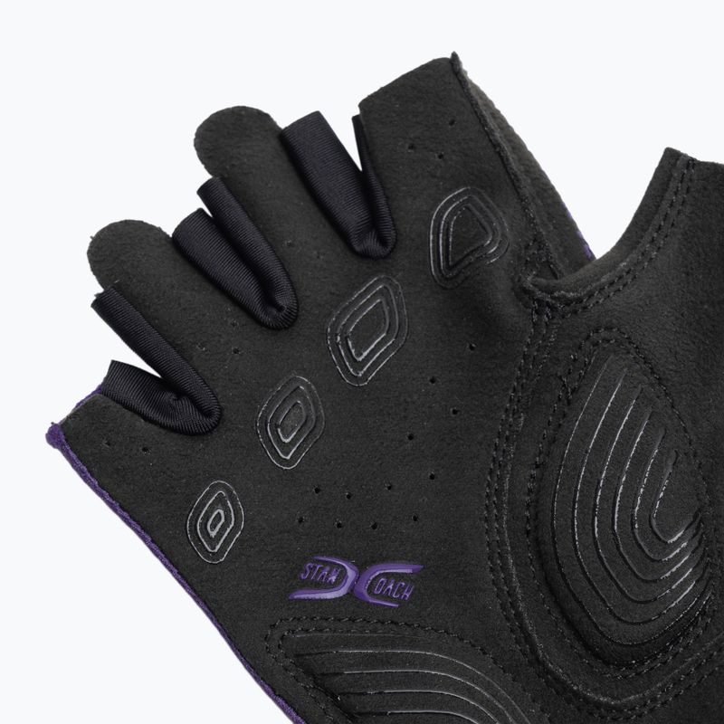 Guanti da ciclismo da donna Northwave Active Dito corto viola scuro 6