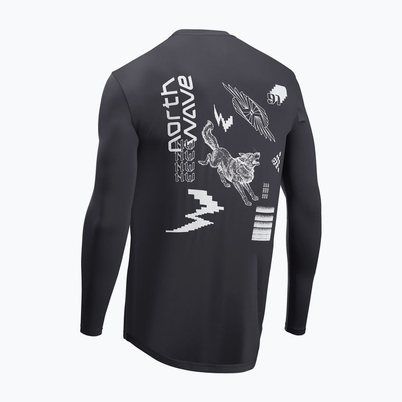 Northwave Xtrail ciclismo uomo manica lunga nero 2