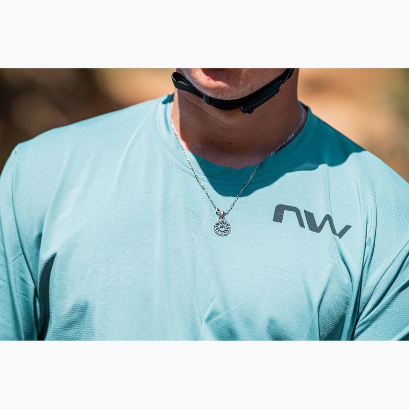 Maglia da ciclismo Northwave Xtrail sage da uomo 5