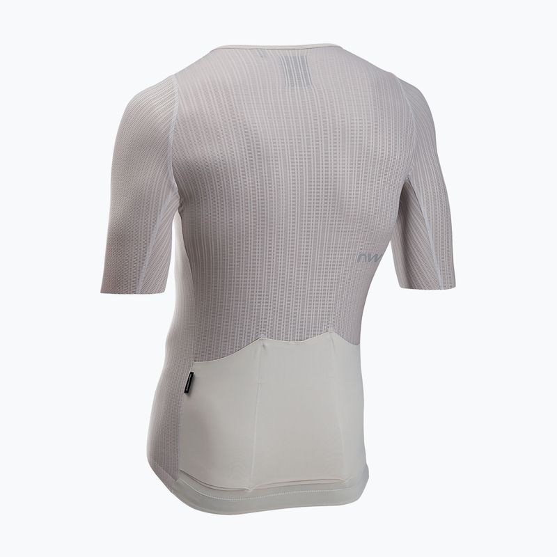 Maglia da ciclismo Northwave Extreme Ultra Light grigio chiaro da uomo 2