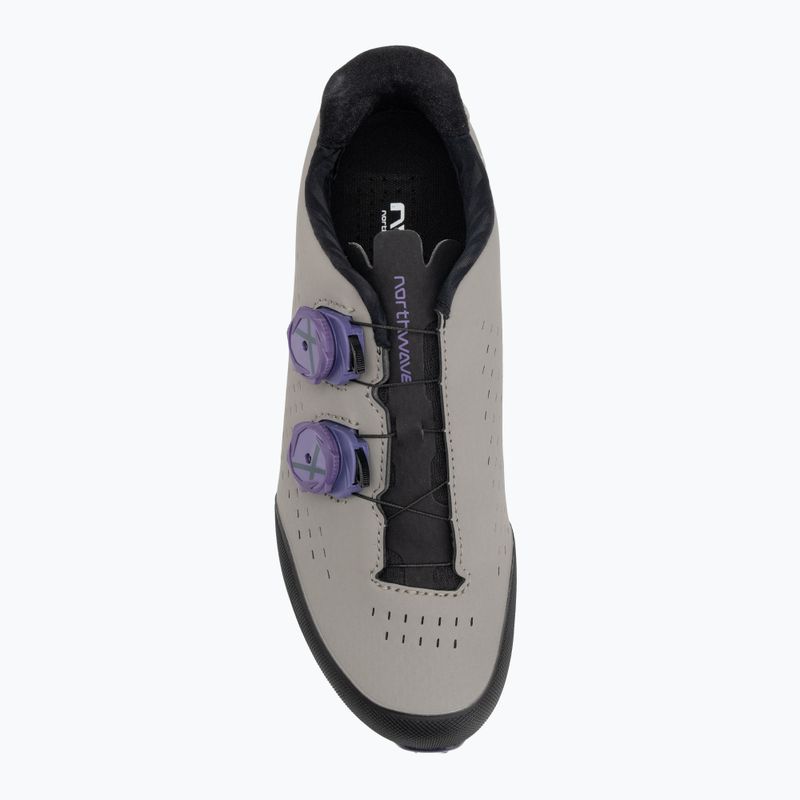 Scarpe da ciclismo MTB da uomo Northwave Rebel 3 sabbia/viola scuro 5