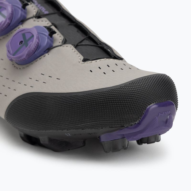 Scarpe da ciclismo MTB da uomo Northwave Rebel 3 sabbia/viola scuro 7