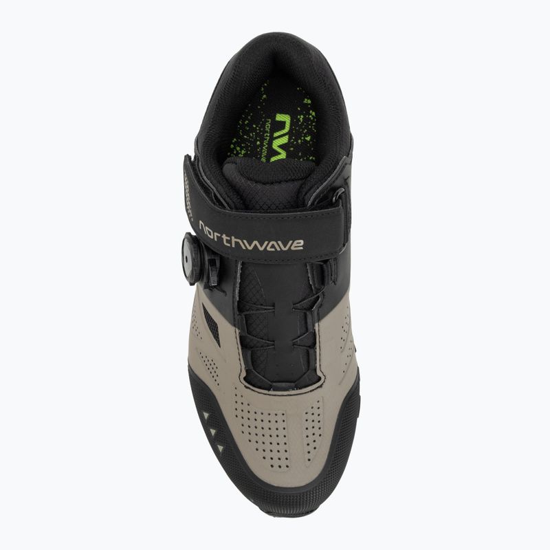 Scarpe da ciclismo MTB da uomo Northwave Spider Plus 3 sabbia/nero 5
