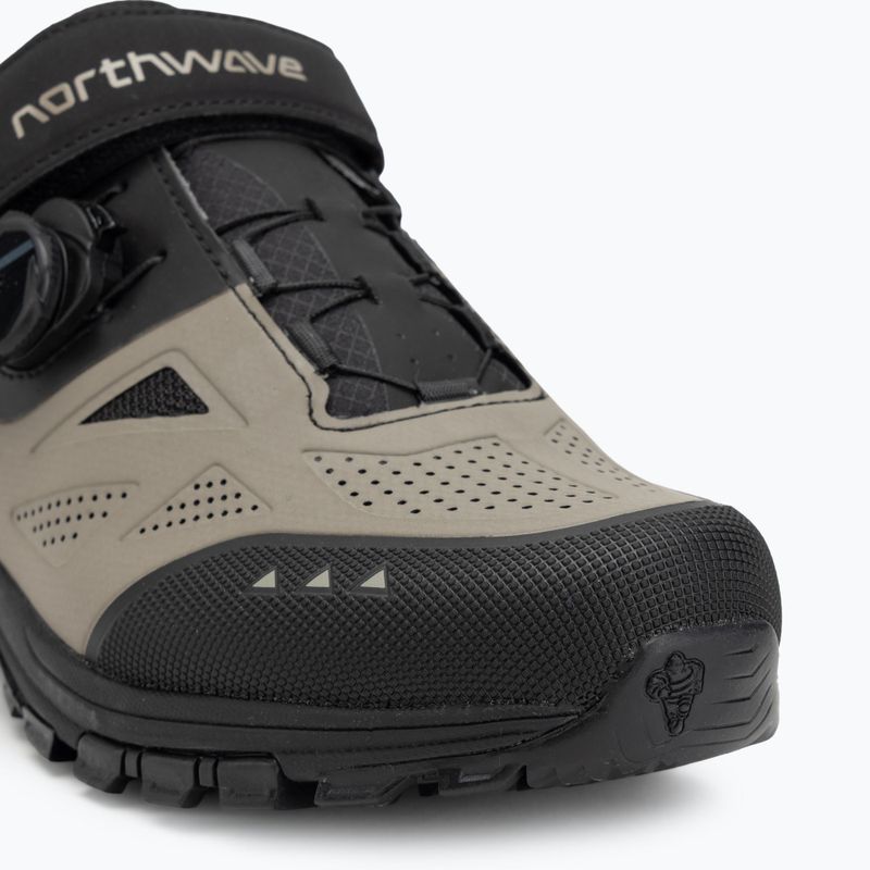 Scarpe da ciclismo MTB da uomo Northwave Spider Plus 3 sabbia/nero 7
