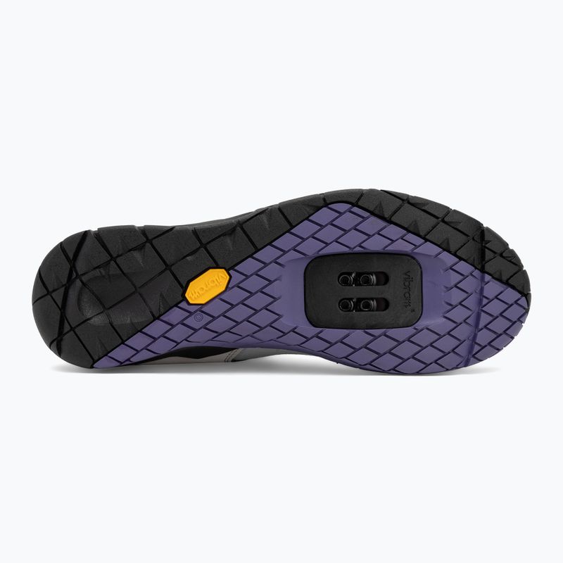 Scarpe da ciclismo MTB da uomo Northwave Overland Plus grigio chiaro/viola scuro 4