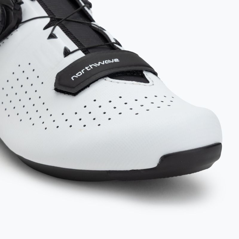 Scarpe da strada Northwave Storm Carbon bianco/nero da uomo 7