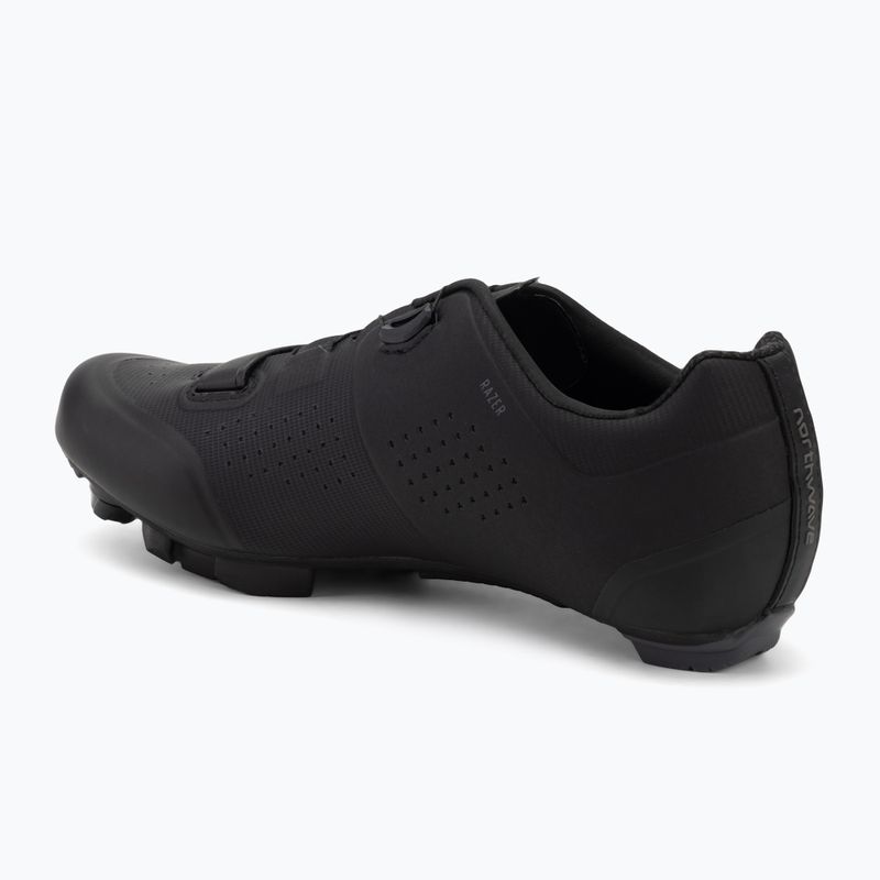 Scarpe da ciclismo MTB da uomo Northwave Razer nero 3