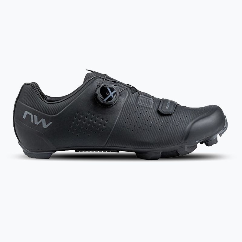 Scarpe da ciclismo MTB da uomo Northwave Razer nero 8