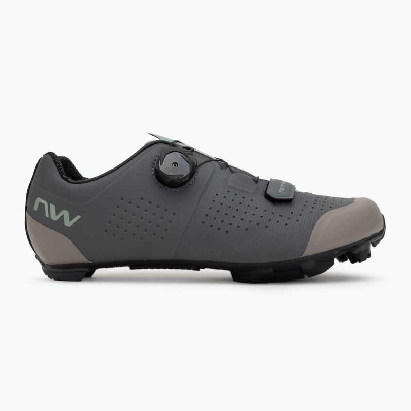 Scarpe MTB da uomo Northwave Razer dark grey/sage 2