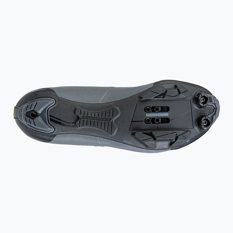 Scarpe da ciclismo MTB da donna Northwave Razer grigio scuro/viola scuro 3