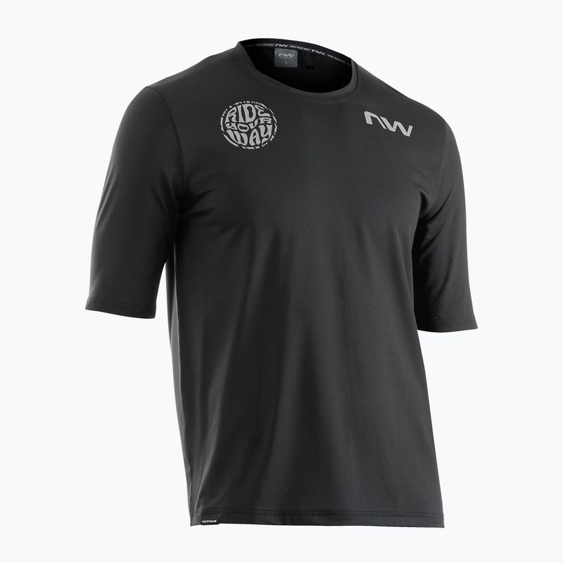 Maglia da ciclismo Northwave Xtrail 2 nero/sabbia da uomo