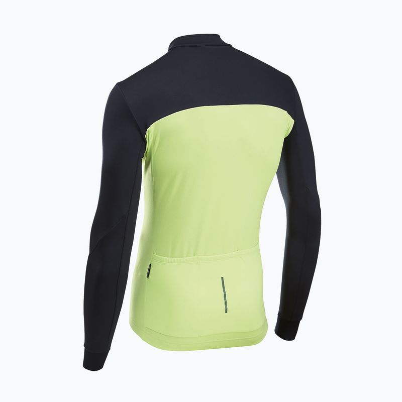 Felpa da ciclismo Northwave Force 2 Jersey FZ cool matcha/nero da uomo 2