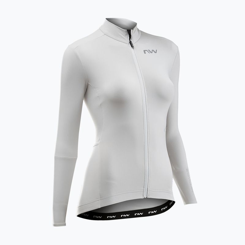 Maglia ciclismo donna Northwave Fahrenheit Jersey W grigio chiaro