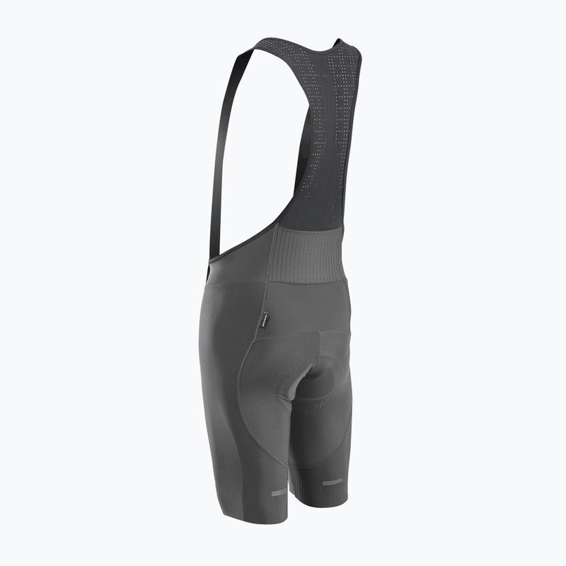 Pantaloncini da ciclismo Northwave Fast Bibshort da uomo grigio scuro 2