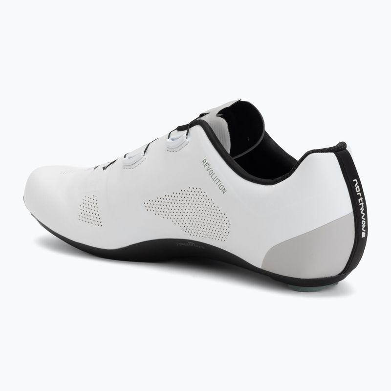 Scarpe da strada da uomo Northwave Revolution white/light grey 3