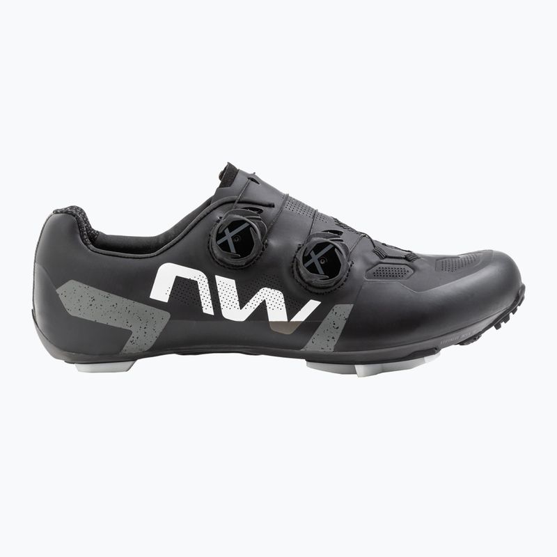 Scarpe da ciclismo MTB da uomo Northwave Extreme X black/dark grey 9