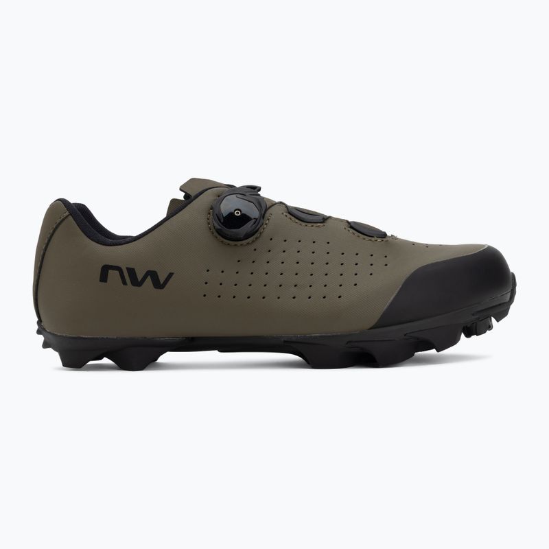 Scarpe da ciclismo MTB da uomo Northwave Scorpius Plus green forest/black 2